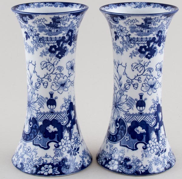 Vases pair of c1920s